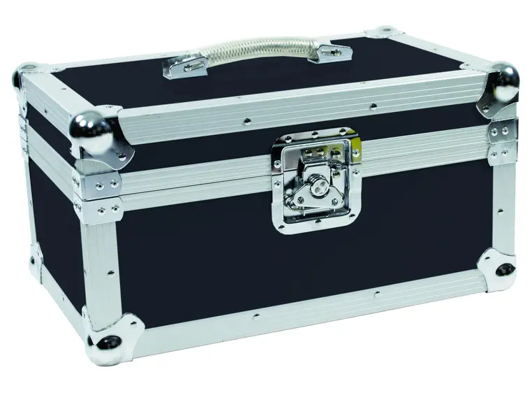 Microphone case for 12 mikrofoner, sort finish 